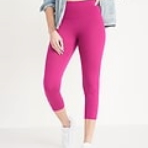 Fuchsia Old Navy Leggings - Picture 4 of 4
